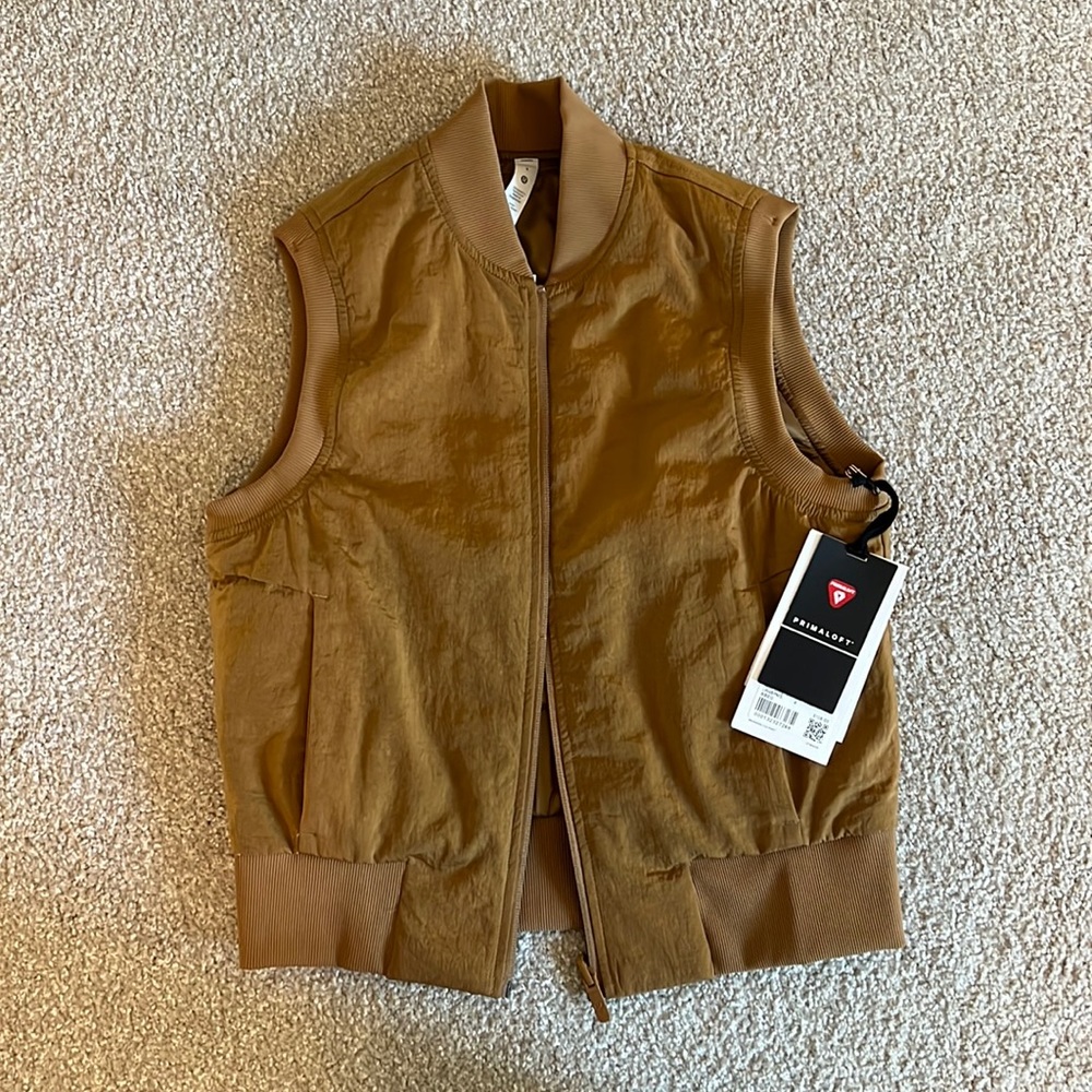 Lululemon Nonstop bomber vest